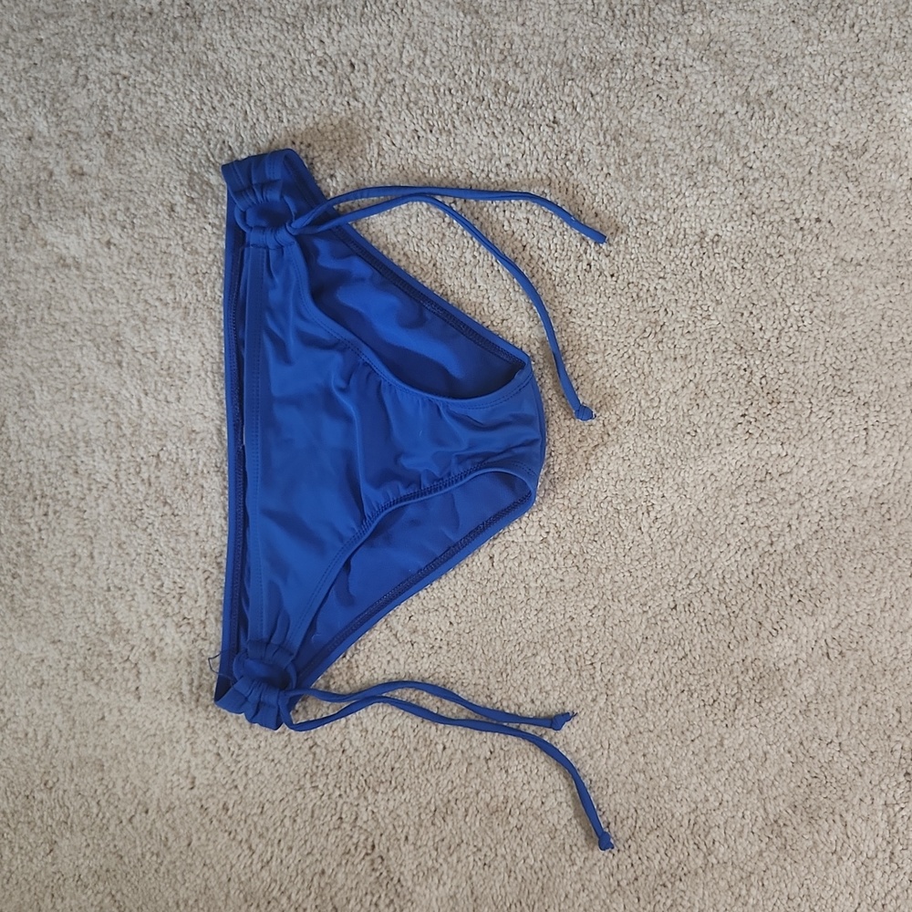 Royal blue bikini bottom
